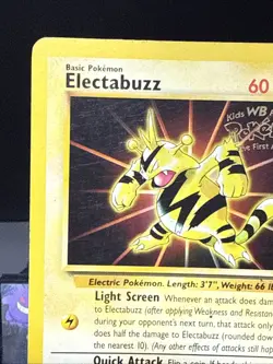 Pokemon Card Electabuzz Promo 2 Black Star Promo WOTC Played 2 - Image 3
