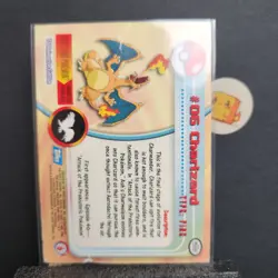 CHARIZARD #6 HP TOPPS TRADING CARDS SERIES 1 - Image 2