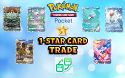 Pokemon TCG Pocket 1 Star ⭐ Card Trade – You Choose the Card! - Image 1