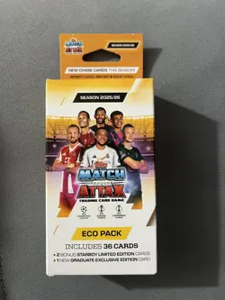 Topps Match Attax - 25/26 Eco Pack Box. 36 Cards- NEW SEALED - Image 1