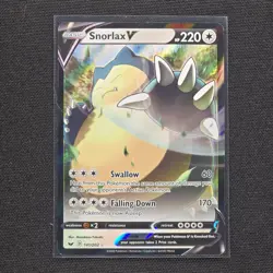 Snorlax V - 141/202 - Ultra Rare - Sword & Shield - Pokemon Card - NM/M - Image 1
