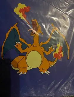 Brand New 1999 Vintage Charizard Pokemon card binder - Image 3