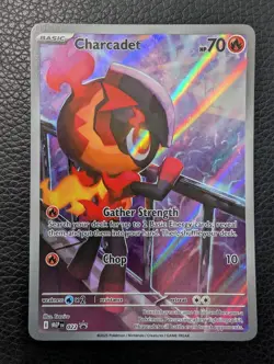 Charcadet - MEP022 Black Star Promo Card (Pokemon) Full Art Illustration - Image 1