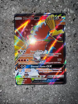 Pokemon TCG Cards Ho-Oh GX 131/147 Burning Shadows Full Art Ultra Rare NM - Image 3