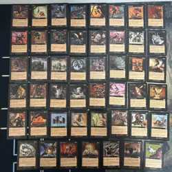 URZA'S SAGA SET Near Complete Set Magic the Gathering MTG bulk lot fym0 USG JPE - Image 5