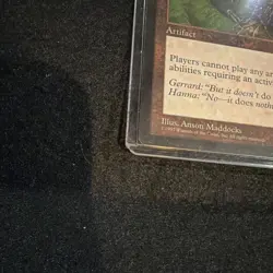 Wizards of the Coast Null Rod Weatherlight Artifact Rare Regular 1997 - Image 3