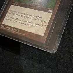 Wizards of the Coast Null Rod Weatherlight Artifact Rare Regular 1997 - Image 4