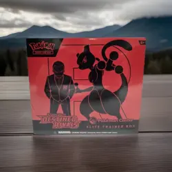 Destined Rivals Pokemon Center ETB Elite Trainer Box SEALED w/ plastic protector - Image 1