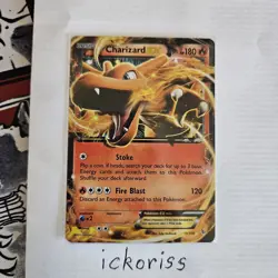 Pokemon Charizard EX Flashfire Ultra Rare Holo Card 11/106 180 HP Fire Blast - Image 1