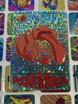 Pokemon Vintage Pocket Monsters Vending HOLO Prism Sticker 1999 Bandai Nintendo - Image 2
