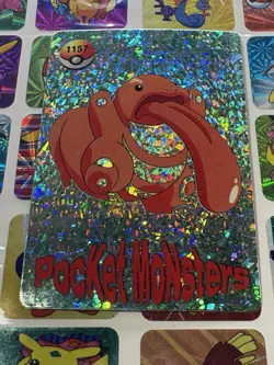 Pokemon Vintage Pocket Monsters Vending HOLO Prism Sticker 1999 Bandai Nintendo - Image 4