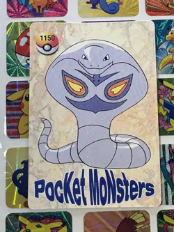 Pokemon Vintage Pocket Monsters Vending HOLO Prism Sticker 1999 Bandai Nintendo - Image 5