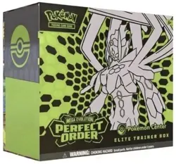Mega Evolution Perfect Order Pokemon Center ETB Elite Trainer Box PRESALE! - Image 1