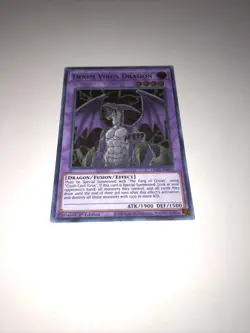 Yugioh Doom Virus Dragon DLCS-EN055 1st Edition - Image 1