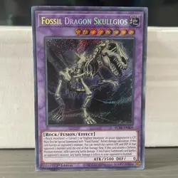 1ST EDITION FOSSIL DRAGON SKULLGIOS 2020 BLAR-EN009 (LP/MP) YUGIOH - Image 1