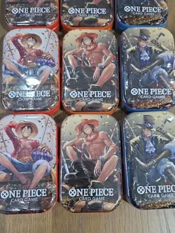(NINE) ONE PIECE TINS Set Vol. 2. LOT OF 9 TINS SEALED. ( NINE TINS ). - Image 5