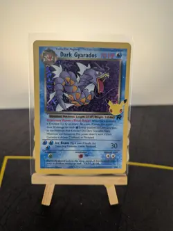 NM! Dark Gyarados (8/82) Celebrations 25th Anniversary Holo Pokemon Card! - Image 1