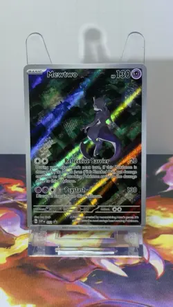 Pokemon Mewtwo Holo Promo Sv: Scarlet & Violet 052 130 HP Card - Image 2