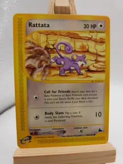 Pokemon Common Card : Rattata 90/144 ( Skyridge Set) - Image 1