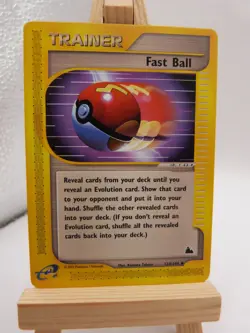 Pokemon Uncommon Card : Fast Ball 124/144 ( Skyridge Set) - Image 1