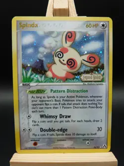 Pokemon Reverse Foil Card : Spinda 26/92 ( Ex Legend Maker) - Image 1