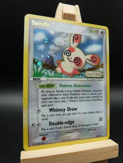 Pokemon Reverse Foil Card : Spinda 26/92 ( Ex Legend Maker) - Image 2