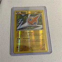 Rotom 24/124 Fates Collide Reverse Holo Rare Pokemon TCG Basic Plasma Card - Image 1