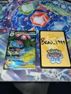 Pokemon Mega Venasaur EX Mega Evolutions Card 155/132 Ultra Rare NM Near Mint - Image 2