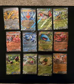 Pokemon Tcg 12 Card EX RR Lot Venasaur Blastoise - Image 1