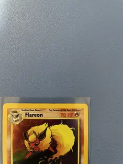 Flareon 3/64 Unlimited Holo Rare Jungle Pokemon Card Moderately Played - Image 3