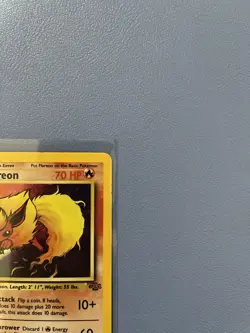 Flareon 3/64 Unlimited Holo Rare Jungle Pokemon Card Moderately Played - Image 4