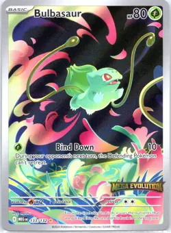 Bulbasaur - (Mega Evolution Stamped) Illustration Rare Miscellaneous Cards & Pro - Image 1