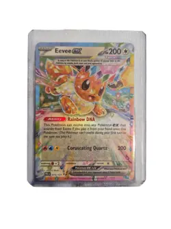 Pokemon TCG Eevee EX Prismatic Evolutions Double Rare Holo Card 075/131 SV - Image 1
