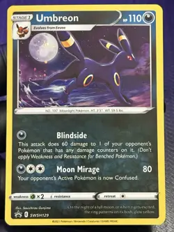 Umbreon SWSH129 SWSH: Sword & Shield Promo Cards Holo - Image 1