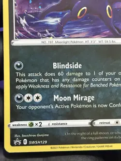 Umbreon SWSH129 SWSH: Sword & Shield Promo Cards Holo - Image 4