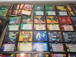 Dot Hack Enemy Trading Card LOT 250+ Cards, 24 Foils .hack CCG TCG - Image 3