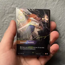 Riftbound Miss Fortune Overnumbered Signature Card 309/298 - Image 3