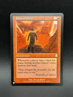 MTG Price of Glory U The List #ODY-214 - Image 1