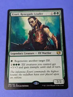 MTG Magic: Commander 2014: Ezuri, Renegade Leader #195/337 Rare - NM - Image 1