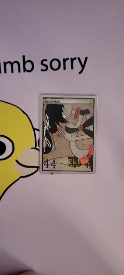 MTG ALTER: Batterskull, by Mr. Forest. Full art alter - Image 1