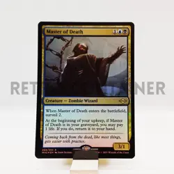 MTG Magic MH2 MODERN HORIZONS 2 - 1x FOIL EN NM 205 Master of Death - Image 1