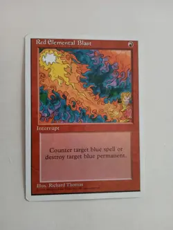 CARTA MAGIC MTG ENG 1995 RED ELEMENTAL BLAST - Image 1