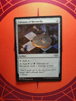 Talisman of Hierarchy (NM) MTG Discount: 5+ Magic Singles - Image 1