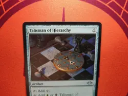 Talisman of Hierarchy (NM) MTG Discount: 5+ Magic Singles - Image 3