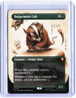 Badgermole Cub (Borderless) M Avatar: The Last Airbender 326 NM - Image 1