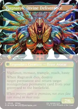 Vanille, Cheerful l'Cie SURGE FOIL BORDERLESS - 0537 - Final Fantasy FIN MTG - Image 2