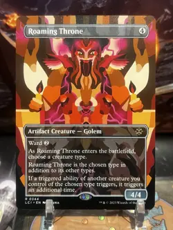 MTG | Roaming Throne (0344 - Borderless) (LCI) NF - Image 1