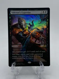Yahenni's Expertise - Aether Revolt Game Day Promo - MTG - Extended Art - Magic - Image 1