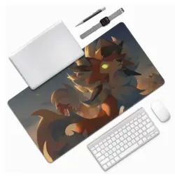 Board Card Game Pokemon Lycanroc 226283 Gaming Mouse Pad PTCG CCG MTG Play Mat - Image 2