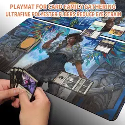 GIADA, FONT OF HOPE - Magic The Gathering MTG Playmat TCG CCG MTG Playmat - Image 5